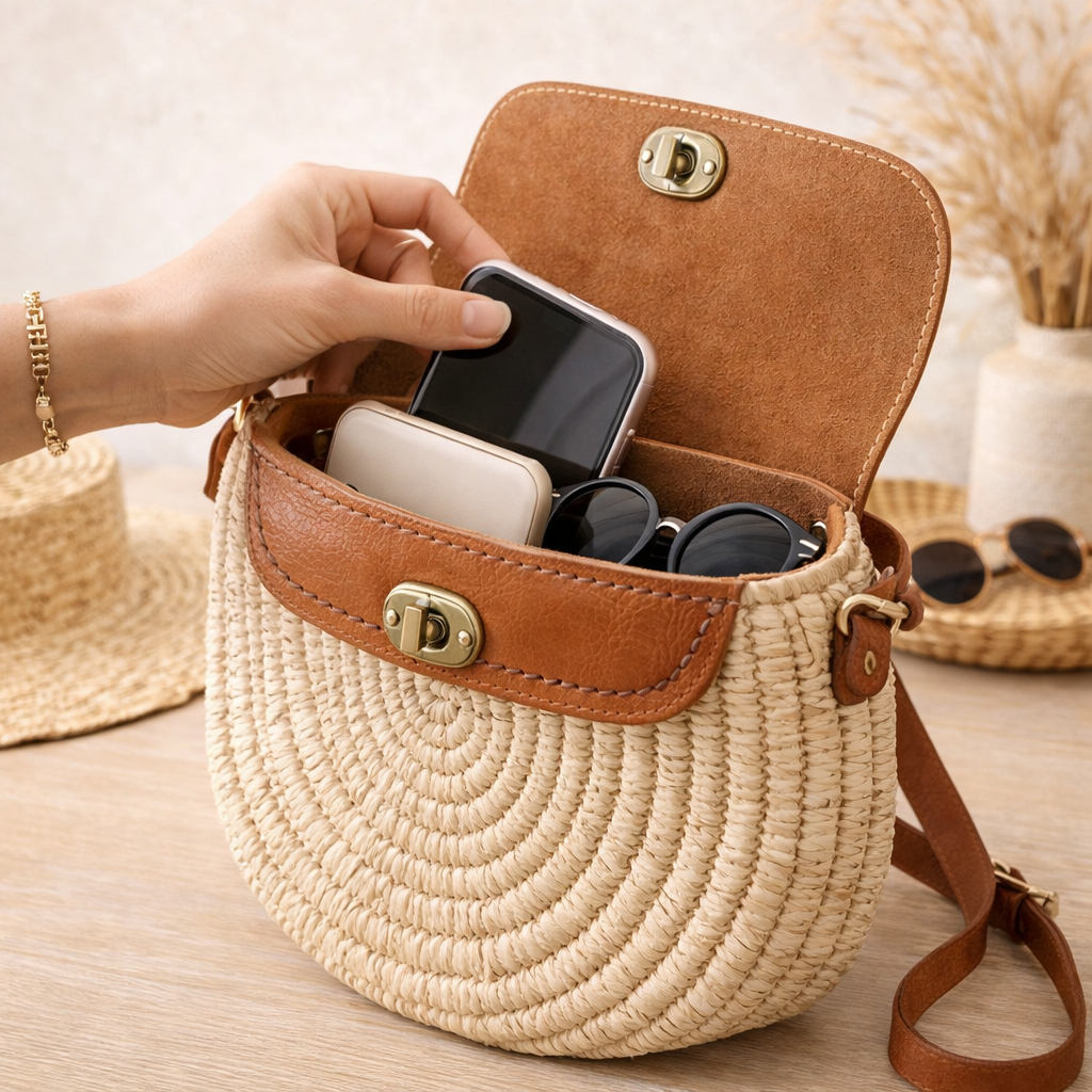 Minimalist Handmade Market bag